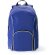 Mochila con contraste de ribetes azul