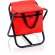 Silla con nevera personalizada roja