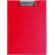 Tablilla con pinza personalizada roja