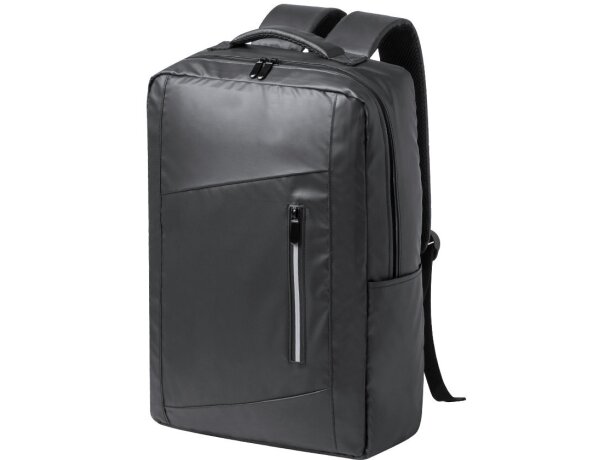 Mochila Nexera polipiel negra acolchada portátil 15 pulgadas detalle 5