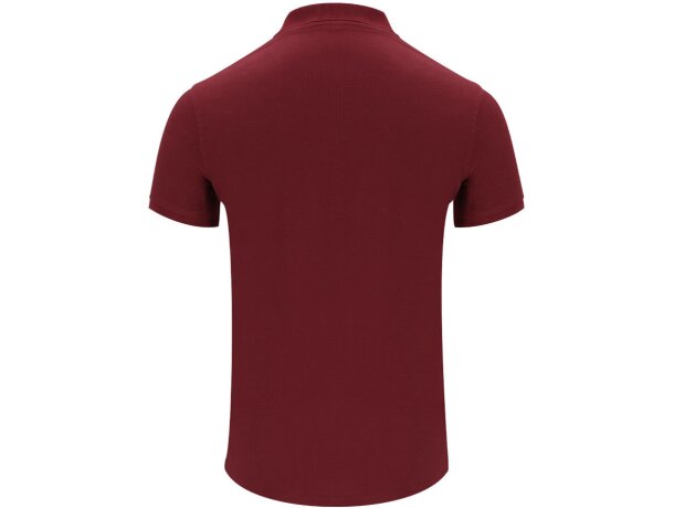 Polo adulto algodón ring spun Chaplin con tapeta mate detalle 2