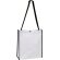 bolsa con clip central para cerrar personalizada blanca