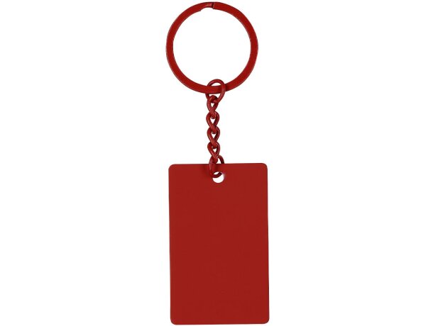 Llavero Taraf de acero inoxidable con acabado gomoso detalle 3