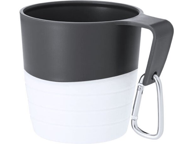 Taza plegable Mibar 340ml con mosquetón detalle 2