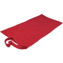 Bolsa con toalla roja Bolsa con toalla roja