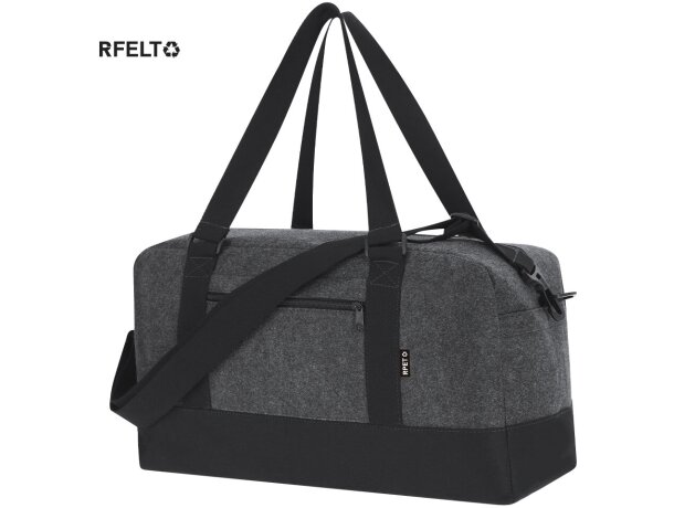 Bolso Yusof en fieltro RPET reciclado con bandolera ajustable detalle 1