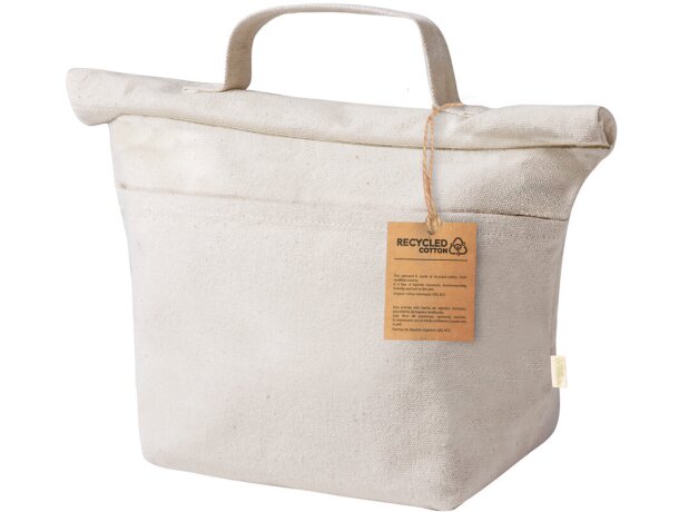 Neveras originales con cierre con velcro y asa de transporte en algodón reciclado Trixen detalle 2