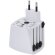 Adaptador viaje universal Skross Muv Micro multiregión compacto detalle 3