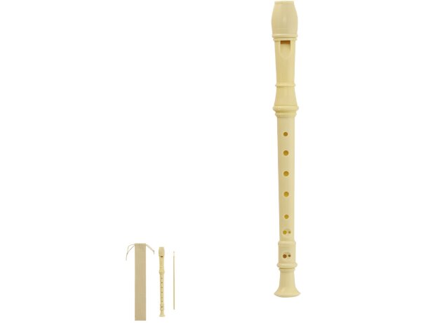 Flauta Drionax de polipropileno desmontable con funda detalle 1