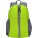 Mochila plegable Chermel en Ripstop RPET 210D con asa Verde