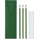 Estuche de cuatro piezas con regla verde barato