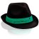 Sombrero acrílico para fiestas Negro