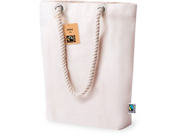 Bolsa Hexa Fairtrade detalle 2