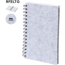 Libretas ecológicas con tapas de fieltro reciclado Fionap eco-tendencia