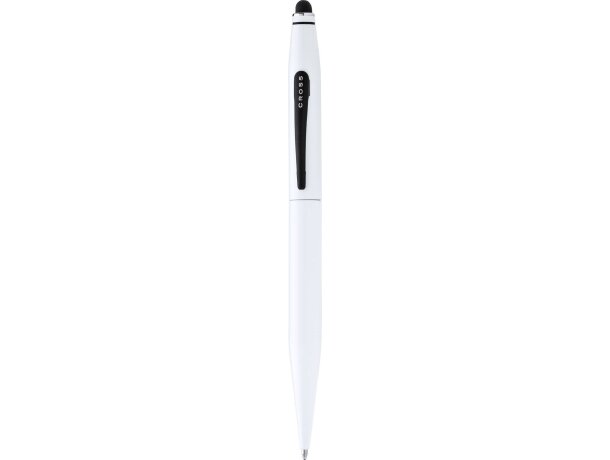 Bolígrafo puntero con almohadilla para tablet blanco