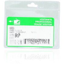 Identificador Itransparente de pvc personalizado Identificador Itransparente de pvc personalizado