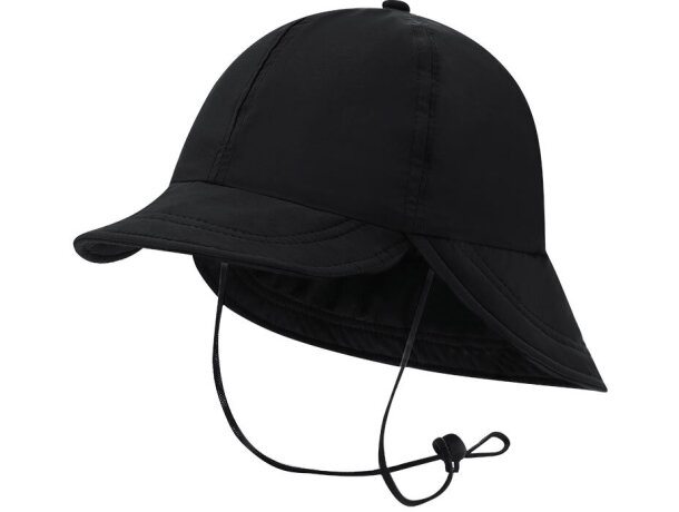 Gorra Fraser de poliéster con solapa protectora de cuello detalle 2