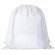 Mochila de cuerdas poliéster 210D Blanco
