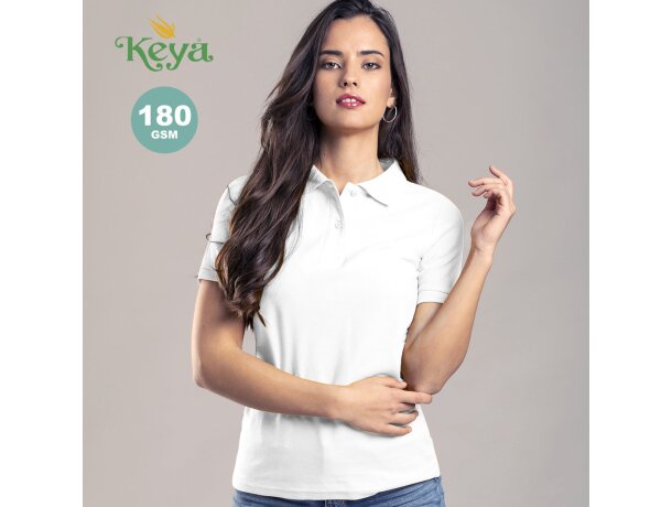Polo Mujer Blanco "keya" Wps180