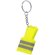 Llavero reflectante Cebrom en PVC amarillo personalizable detalle 1
