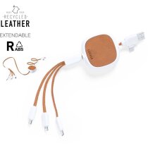 Cargador extensible triple conector RABS reciclado