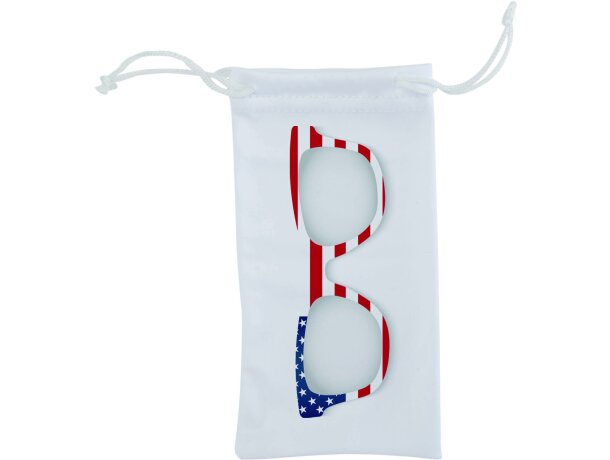 Funda de poliéster para guardar gafas