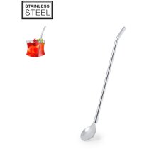Agitador pajita Noro acero inoxidable grabable