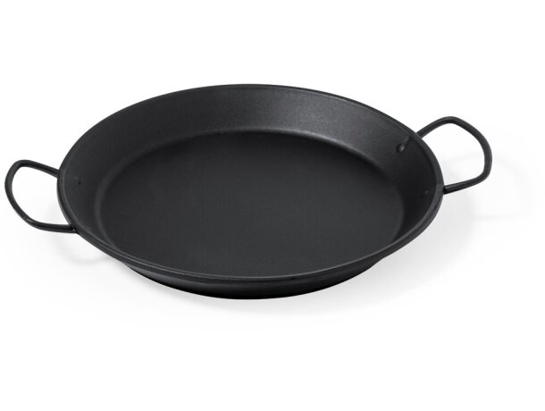 Plato Abanda negro polipropileno 15 cm para catering profesional detalle 2