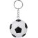 Llavero Concord con diseño balón fútbol en relieve Blanco