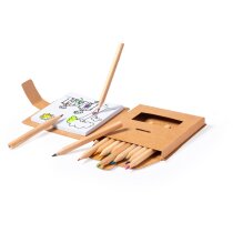 Set promocional Lauglin cartón reciclado 12 lápices