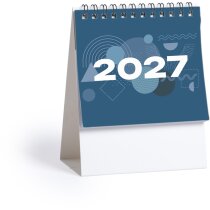 Calendario de mesa de cartón de anillas