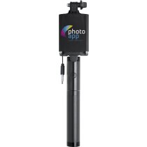 Palo selfie y power bank negro Palo selfie y power bank negro