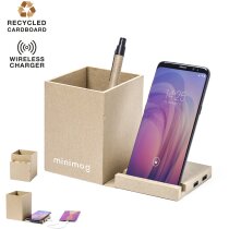 Portalápices Sondur con cargador inalámbrico