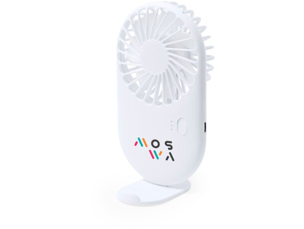 Ventilador portátil Fanger con soporte para smartphone detalle 2