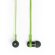 Auriculares cable corto verde