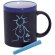 Taza Con Tiza Como Detalle De Bodas Colorful Azul