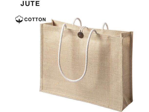 Bolsa Triex de jute y algodón