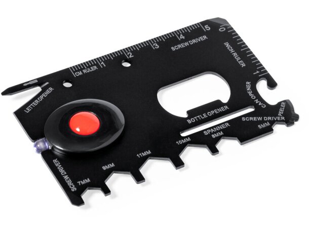 Multiherramienta Vireon de acero con 16 funciones y LED integrado detalle 3