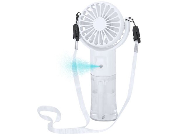 Ventilador vaporizador Youri con bruma y batería recargable detalle 2