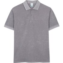 Polos de manga corta para empresas Ken efecto lavado 100% algodón peinado 150 g/m2