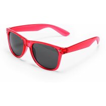 Gafas de sol de colores transparentes roja personalizado
