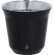 Set vasos Kodet acero inoxidable reciclado doble pared 80ml Negro