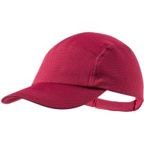 Gorras running de poliéster de cierre velcro