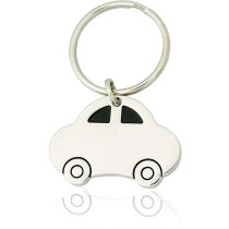 Llavero metálico con forma de coche personalizado Llavero metálico con forma de coche personalizado