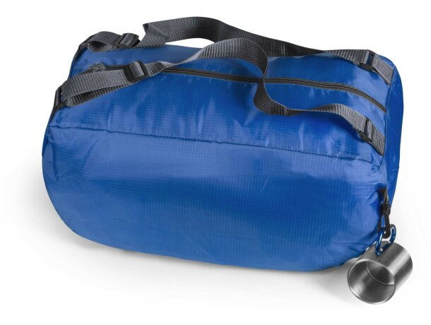 Bolso mochila plegable en varios colores con logo