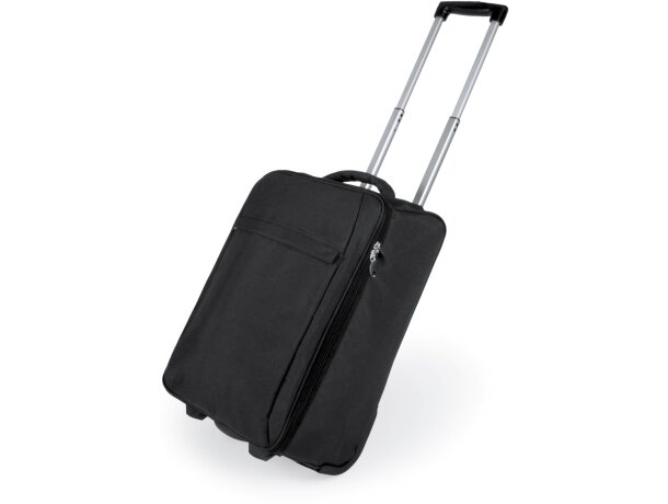 Trolley plegable poliéster 300d personalizado negro