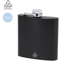 Petaca Lindog de acero inoxidable reciclado 175ml