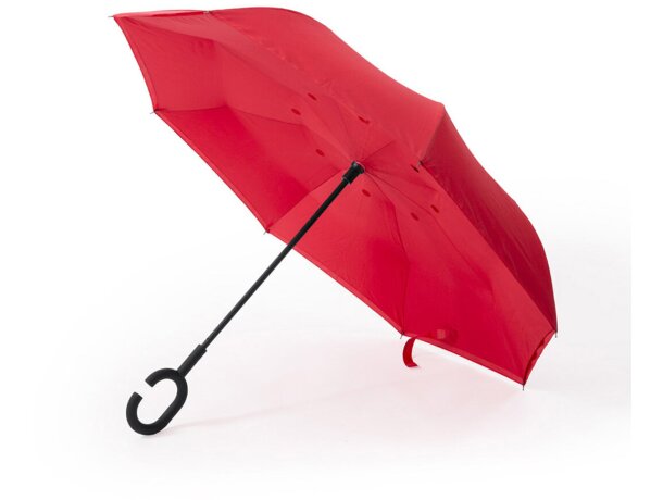 Paraguas Reversible Hamfrey barato rojo