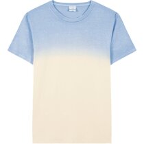 Camiseta Nimo de algodón peinado con efecto lavado bicolor único