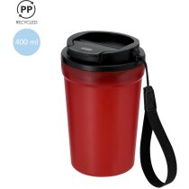 Vaso Kyndo de pp reciclado con asa de transporte